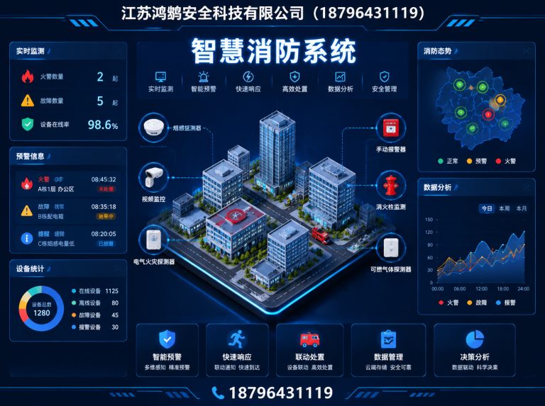 福州智慧消防系统展示图